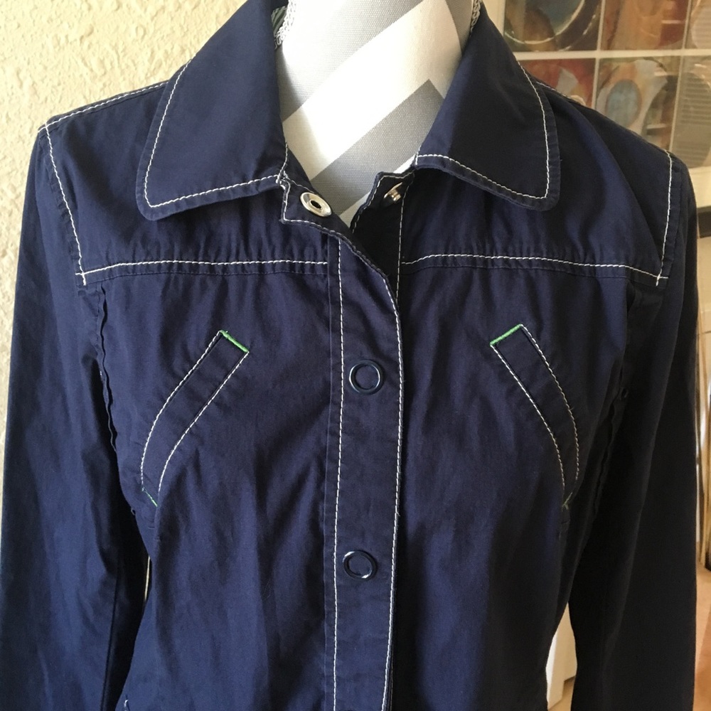 Ann Taylor LOFT Fitted Jacket Blazer Size 8